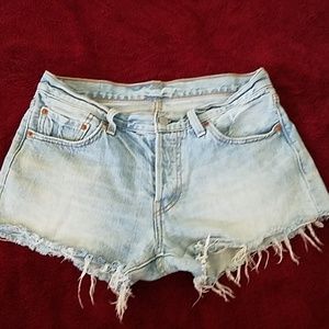 High Waisted Levis Shorts
